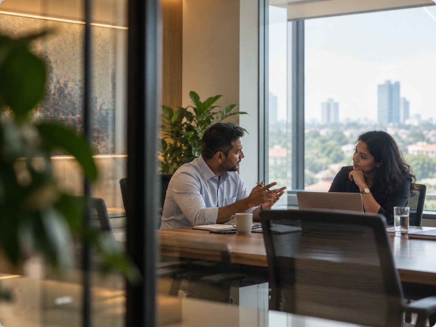 Leaders having a better management conversation